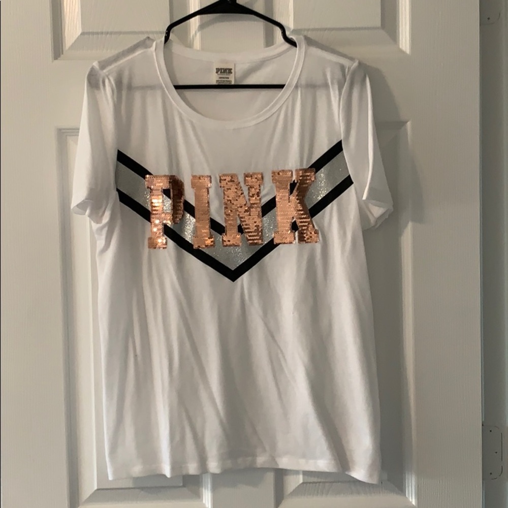 Victoria’s Secret Pink Sequined Shirt